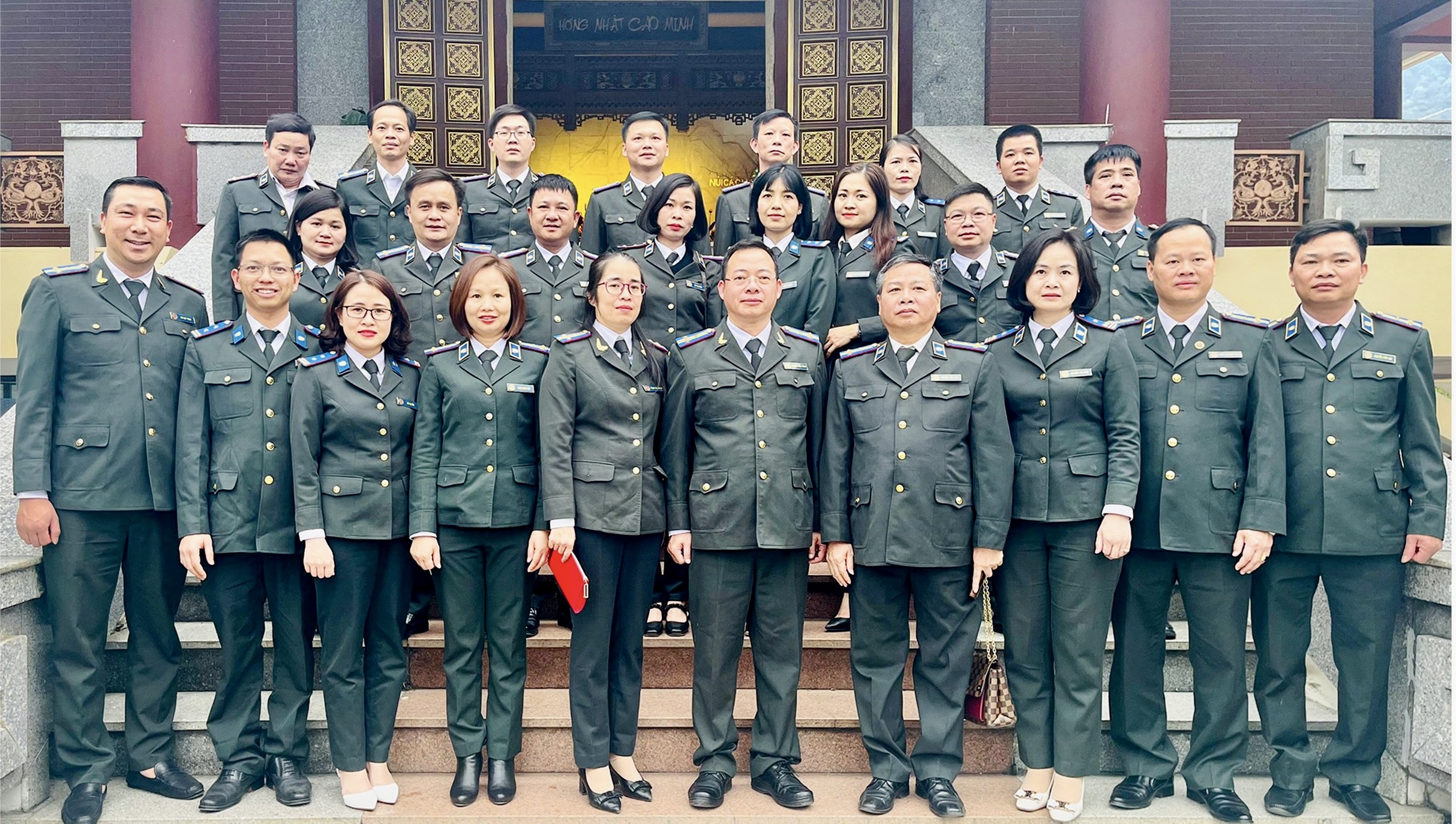 Chi bộ Cục THADS tỉnh Thái Nguyên tổ chức buổi sinh hoạt chuyên đề về nguồn tại Pác Pó, Cao Bằng