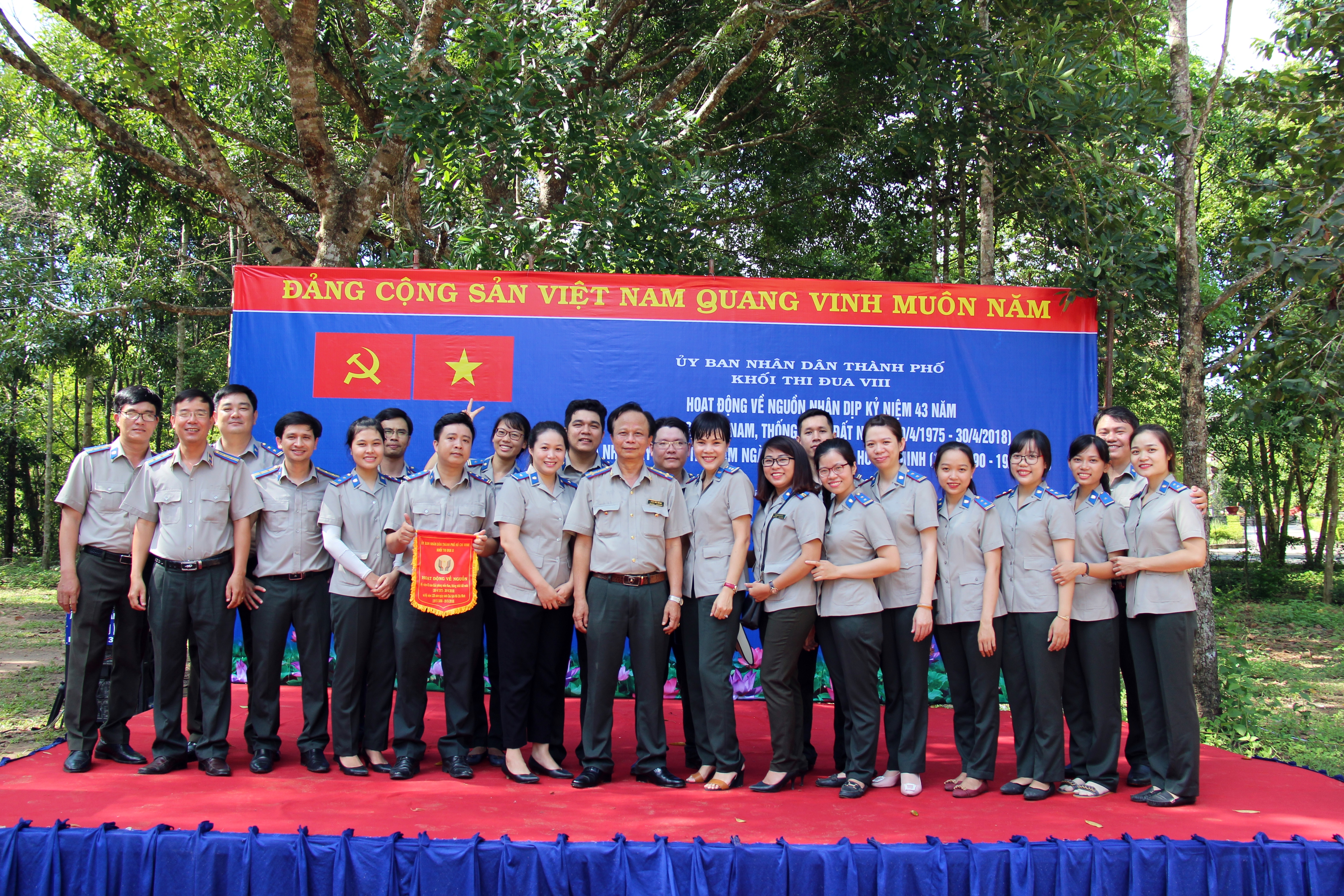 Cục Thi hành án dân sự TP Hồ Chí Minh  Tham gia hoạt động về nguồn tại Củ Chi