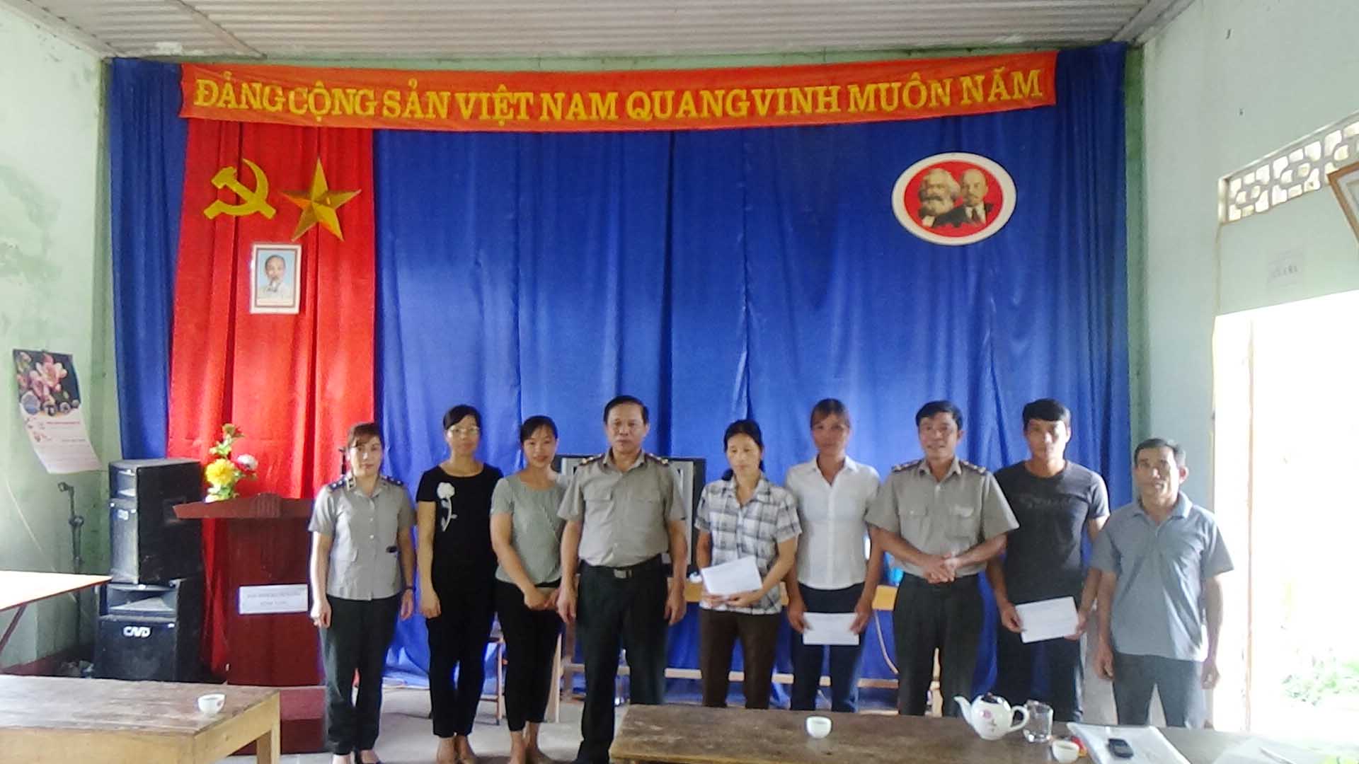 Các cơ quan Thi hành án dân sự tỉnh Tuyên Quang  chung sức góp phần xây dựng nông thôn mới