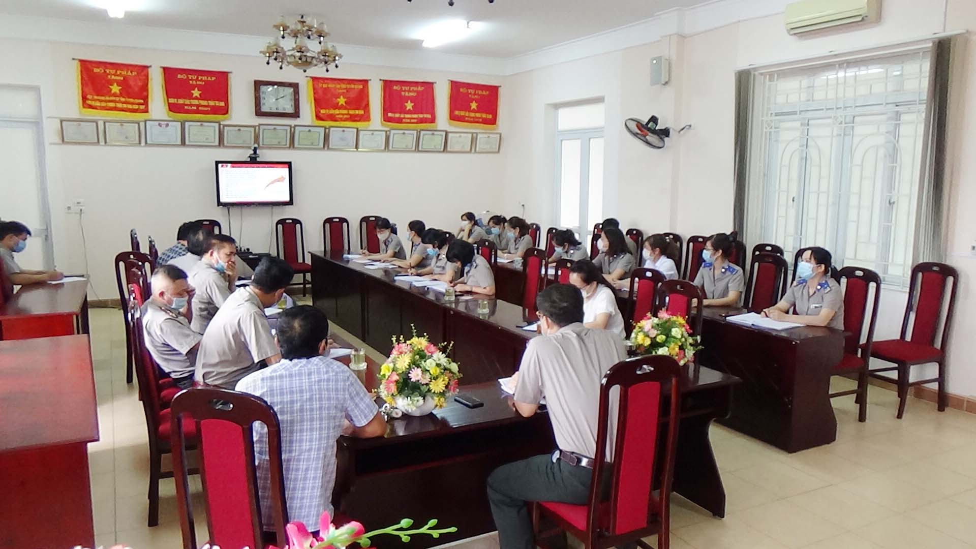 Chi bộ Cục THADS tỉnh Tuyên Quang quán triệt Nghị quyết Đại hội đại biểu toàn quốc lần thứ XIII của Đảng