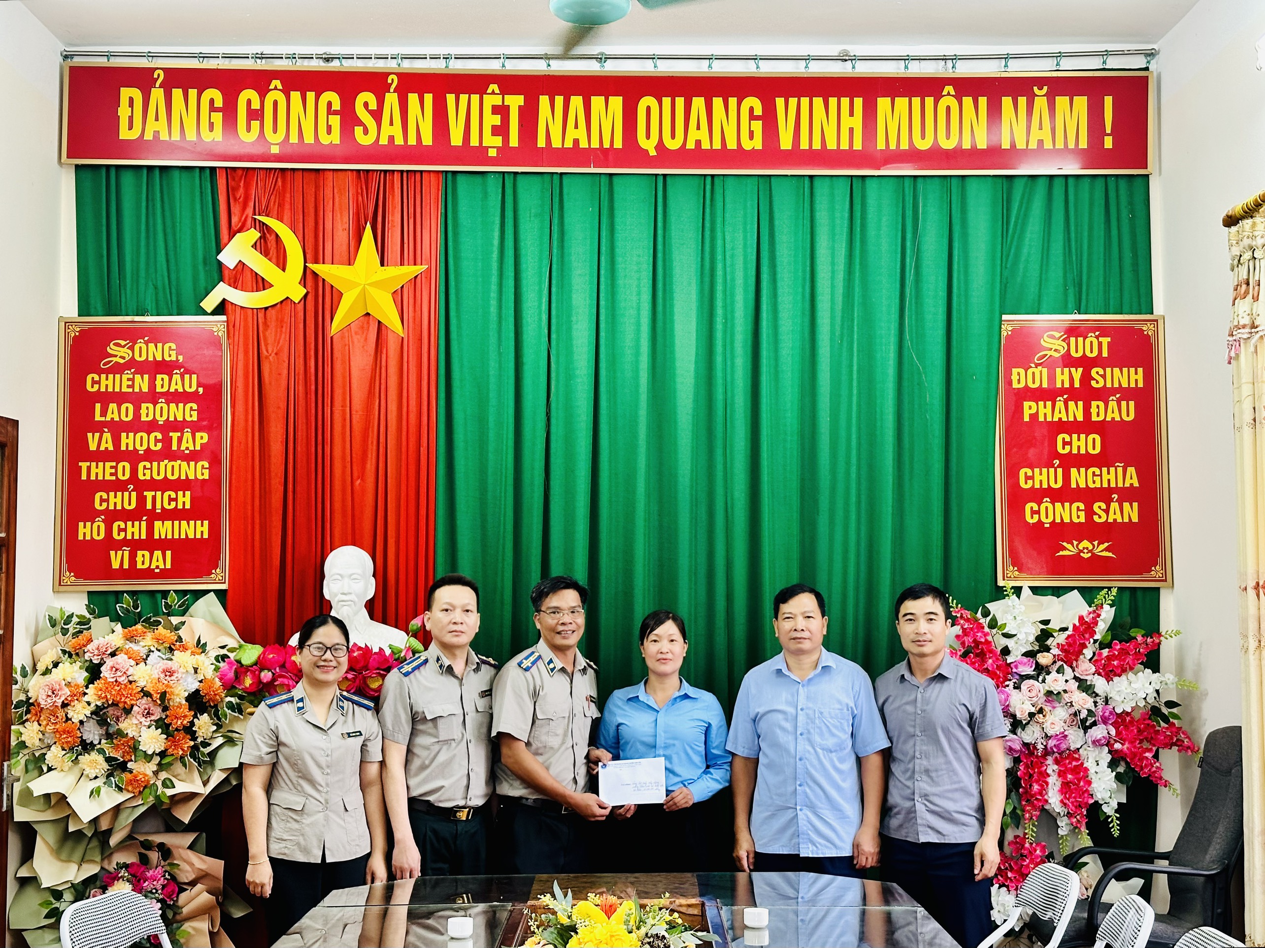 Chi cục Thi hành án dân sự huyện Hàm Yên tích cực phối hợp chung tay xây dựng nông thôn mới