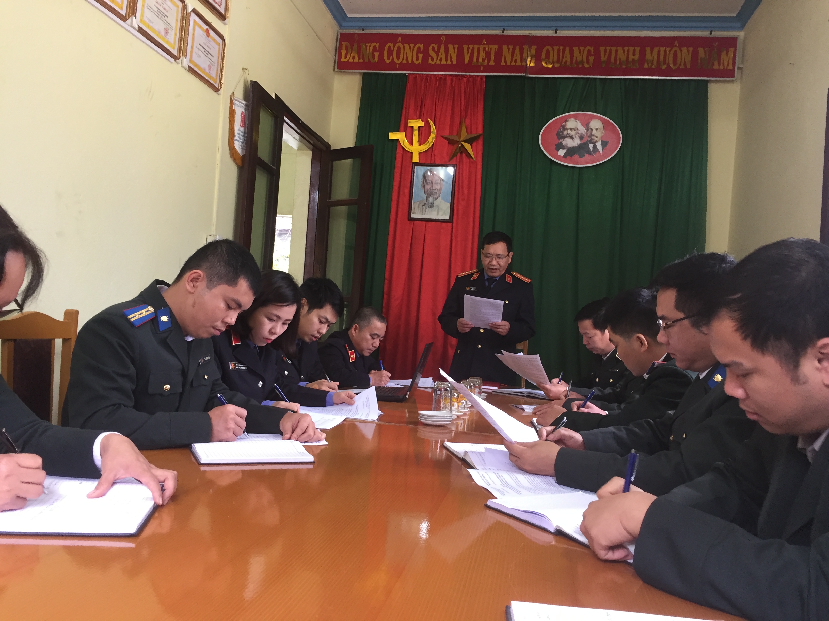 Viện kiểm sát nhân dân tỉnh Yên Bái phúc tra việc thực hiện khắc phục vi phạm trong công tác Thi hành án dân sự tại Chi cục Thi hành án dân sự huyện Lục Yên
